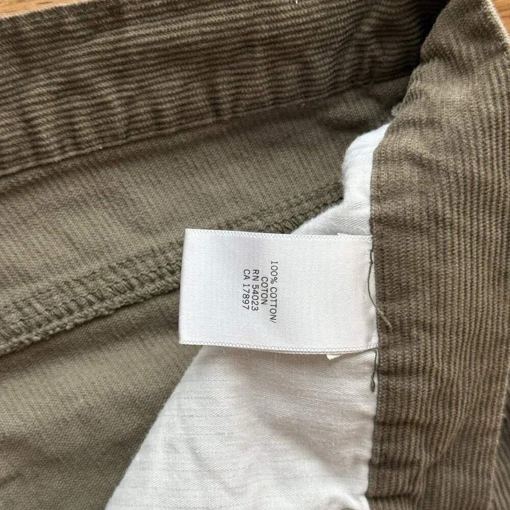 Banana Republic Cotton Corduroy Pants Mens 34x32 Straight Leg Holiday Christmas‎
